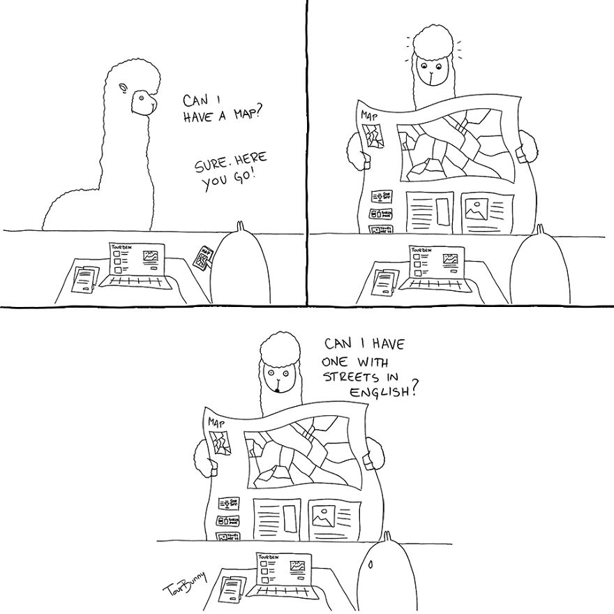 The Tourbunny - 15 Relatable Comics About Encounters With Horrible Tourists