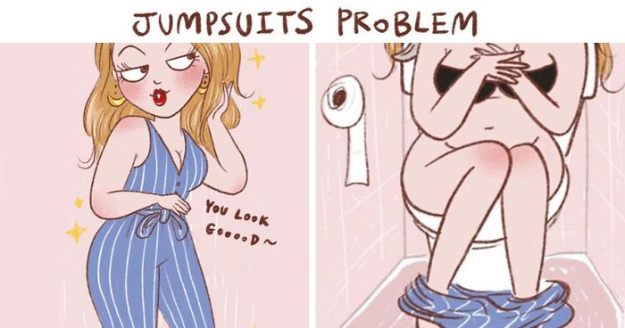 33 Honest Comics About The Difficulties Every Girl Deals With By Bella Sriwantana