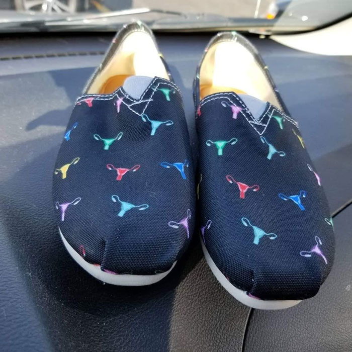 The Uterus Shoes Are Mine! Mine! Thanks Value Village