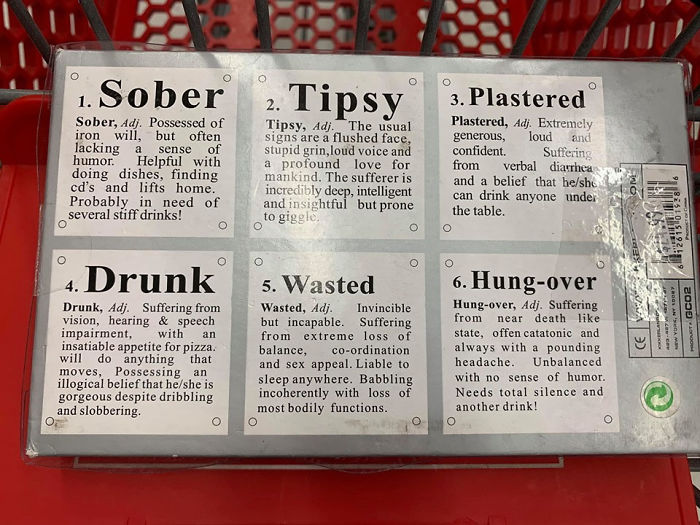 How Drunk Are You Coaster Set. Value Village Unopened, Originally $24.99 VV Price $3.99