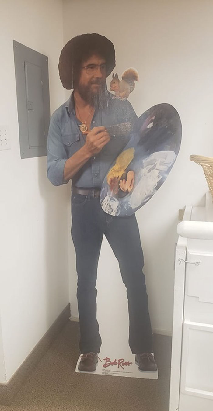 Do I Buy Giant Bob Ross? They Have One New In Package For $35 Ok, I've Decided He's Coming Home With Me. Found In A Mom & Pop Resale Shop In Beaver, Pa