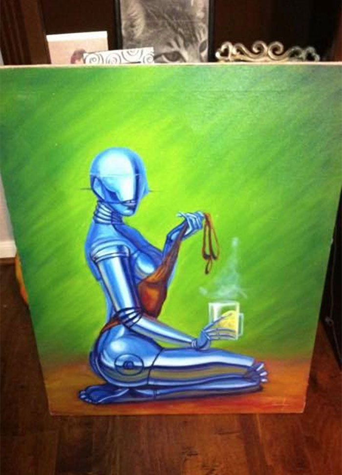 My Fave Goodwill Painting!