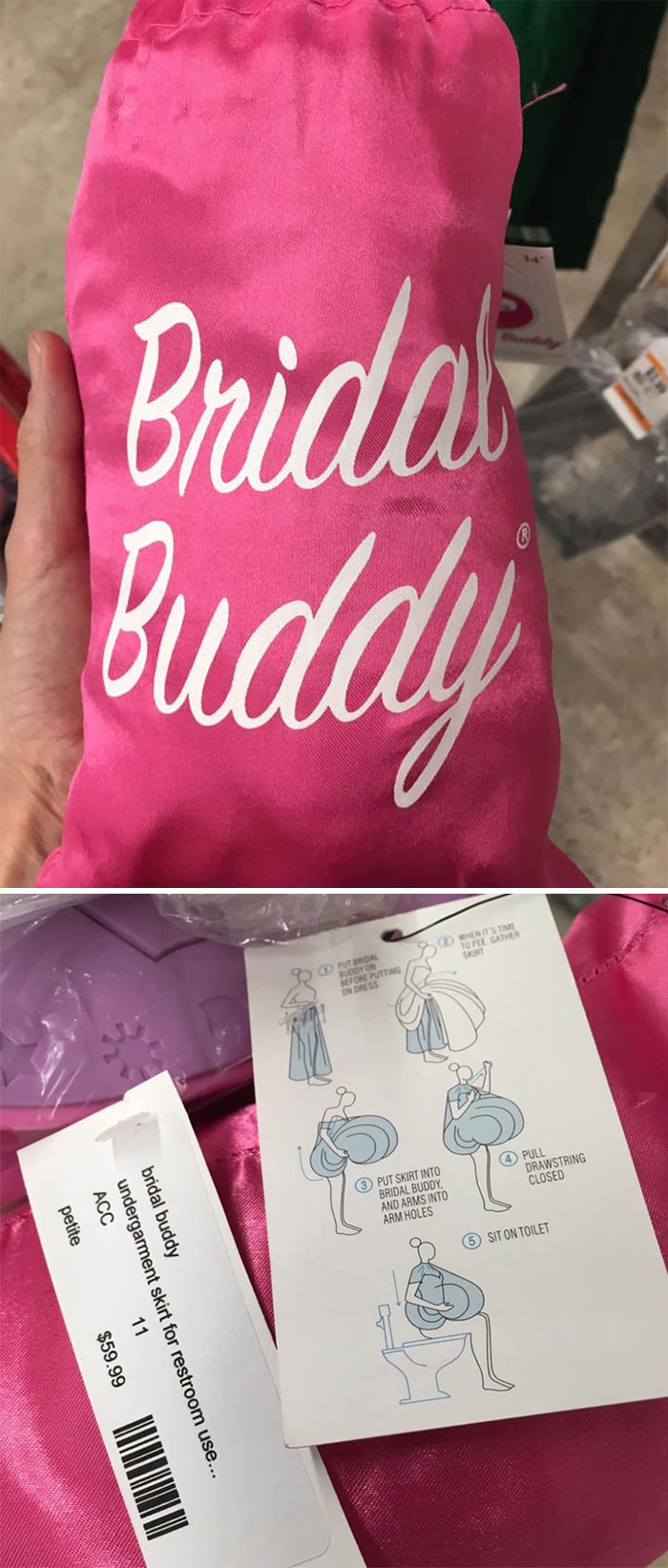 Just When I Thought That Brides Couldn’t Get More Ridiculous... $60 To Pee? Thrift Shop Price Was Hardly Better ($29.99)