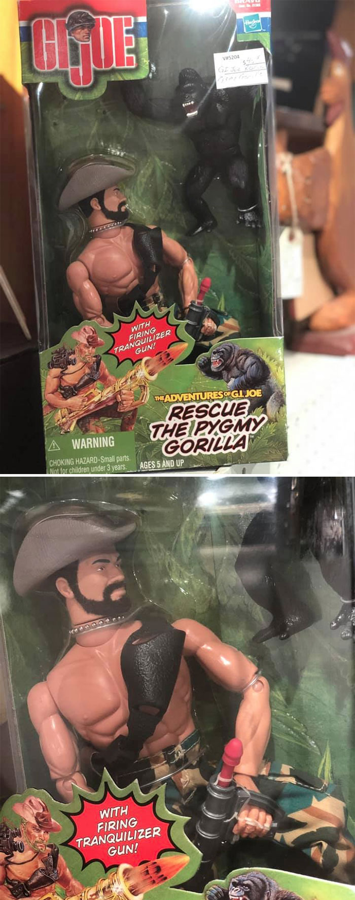 With Firing Tranquilizer Gun