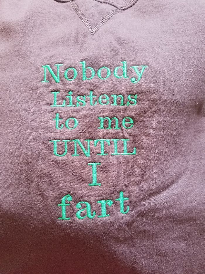 Got This Sweatshirt Recently