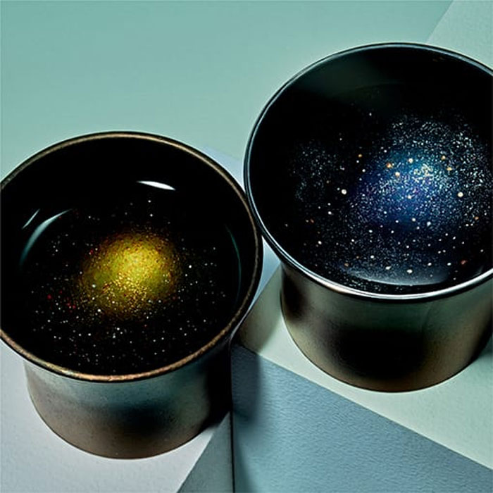 Clever Design Turns Ordinary Cups Into Liquid Galaxies When Something Is Poured Into Them Clever Design Turns Ordinary Cups Into Liquid Galaxies When Something Is Poured Into Them