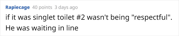 Woman Feels 'Violated' When A Man Uses A Gender Neutral Bathroom In Front Of Her Woman Feels 'Violated' When A Man Uses A Gender Neutral Bathroom In Front Of Her