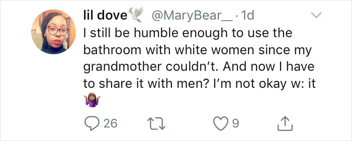 Woman Feels 'Violated' When A Man Uses A Gender Neutral Bathroom In Front Of Her Woman Feels 'Violated' When A Man Uses A Gender Neutral Bathroom In Front Of Her