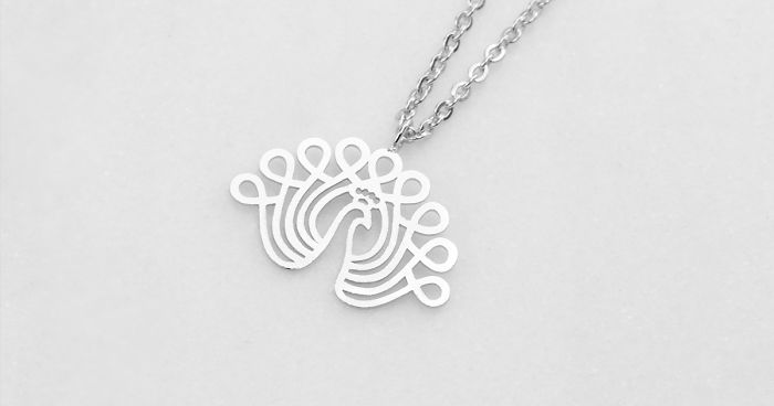 I Create Intricate Silver Pendants Based On My Papercuts (19 Pics)