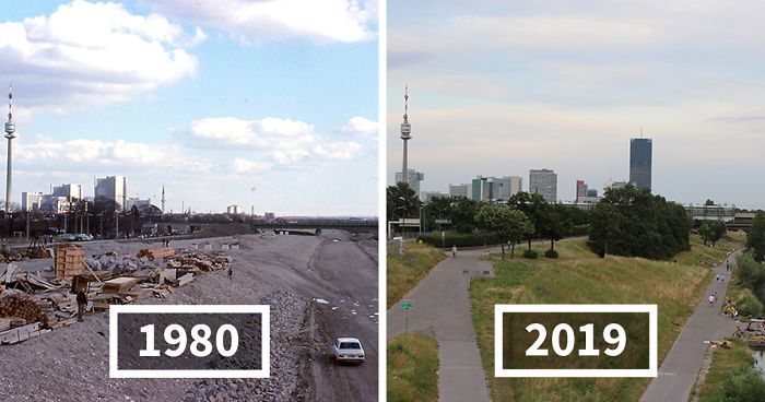 My 10 Retakes Of Historic Images Show The Past And Present Vienna