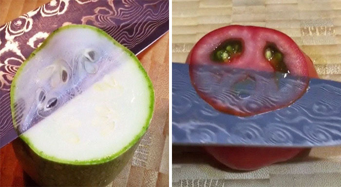 Chef Proves You Don't Need $1000 Knives To Cut Slices Like A Pro, It Only Takes 2 Steps Chef Proves You Don't Need $1000 Knives To Cut Slices Like A Pro, It Only Takes 2 Steps