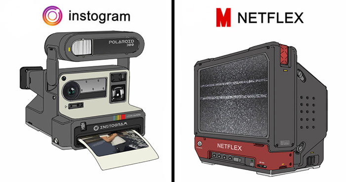 7 Illustrations Show How Social Media And Websites Would Look If They Existed In The Past