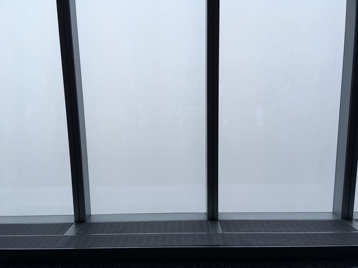 My View Of NYC When We Reached The Top Of The One World Trade Center