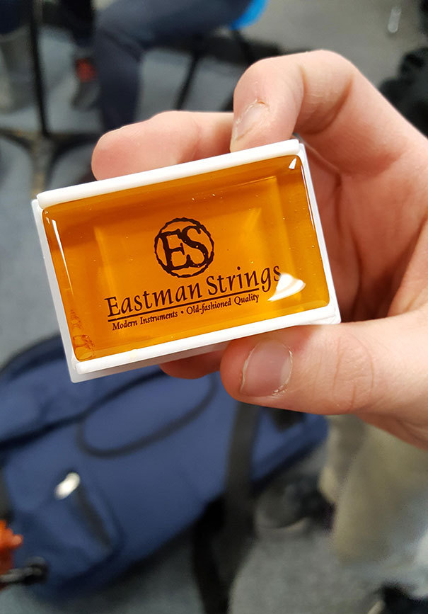 Brand New, Untouched, Violin Rosin Looks Like A Forbidden Jelly