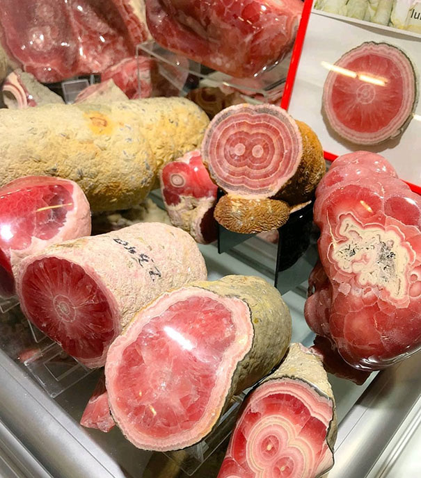 Forbidden Meat - Rhodochrosite Crystal