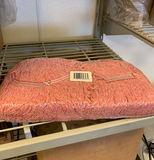 For Some Reason, I Was Asked To Mop The Floor With Ground Beef Today