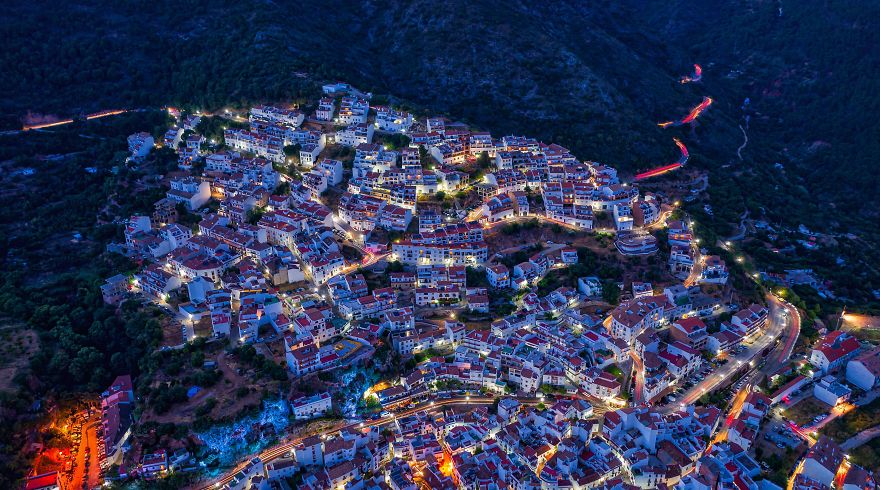 Dusk In The Village Of Ojén