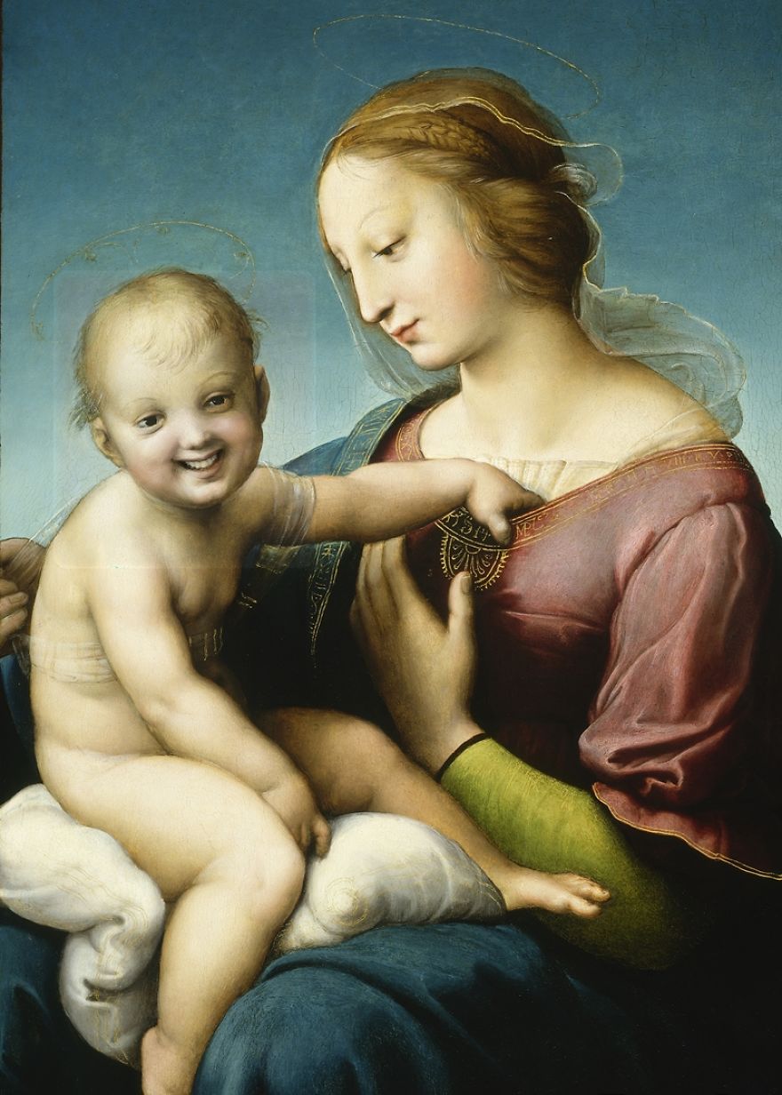 We Made Smiles To Famous Paintings