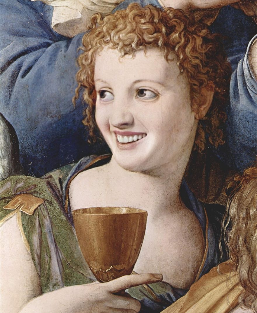 We Made Smiles To Famous Paintings