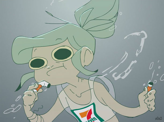 Artist Imagines A Little Mermaid Living In The XXI Century And It's Depressing Artist Imagines A Little Mermaid Living In The XXI Century And It's Depressing