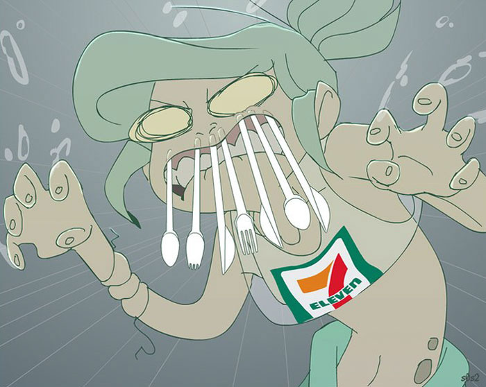 Artist Imagines A Little Mermaid Living In The XXI Century And It's Depressing Artist Imagines A Little Mermaid Living In The XXI Century And It's Depressing