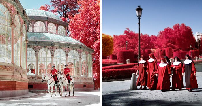 My 22 Pics Of Madrid That I Captured Using Infrared Photography