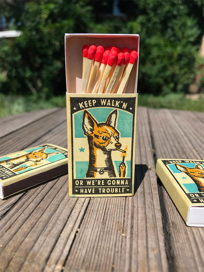 I Created Matchboxes Featuring Different Dog Breeds With Complicated Human Personalities