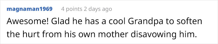 Mom Throws Out Her Gay Son After He Comes Out, Grandpa Disowns Her With Powerful Letter