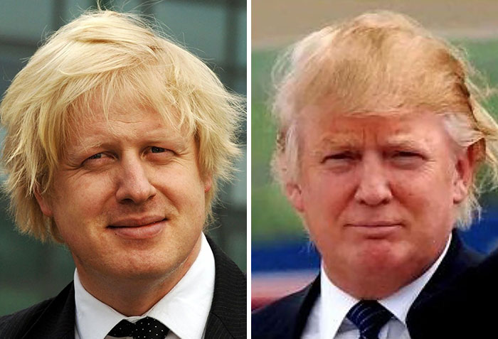 People Put Trump And Boris Johnson Side By Side, And The Resemblance Is Uncanny (9 Pics)