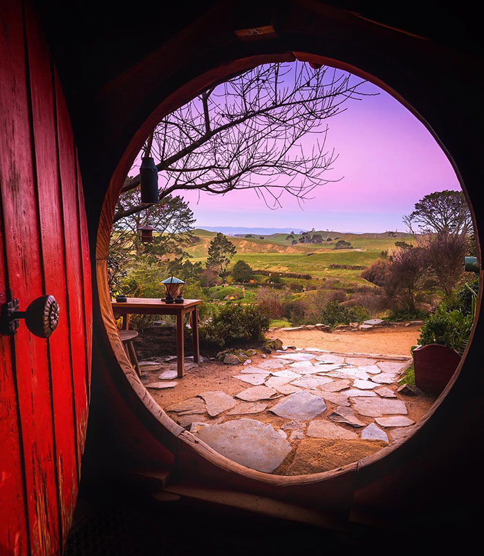 The Hobbiton Movie Set