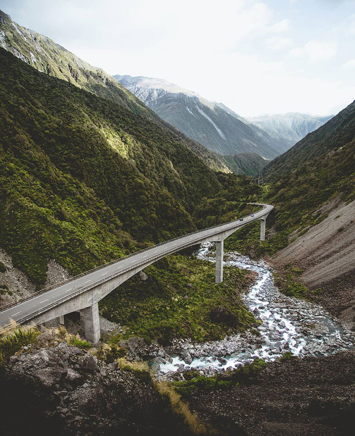 Arthur's Pass In West Coast