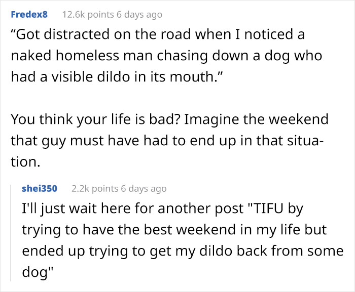 Guy Shares How He Ruined His Perfect Proposal Plan Because Of A Naked Homeless Guy And A Dog Running With A Dildo
