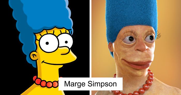 Artist Shows How Cartoon Characters Would Look In Real Life, And It Might Ruin Your Childhood (New Pics)