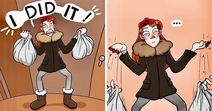 30 Everyday Problems Illustrated In Cute And Funny Comics By Parisian Artist (New Pics)