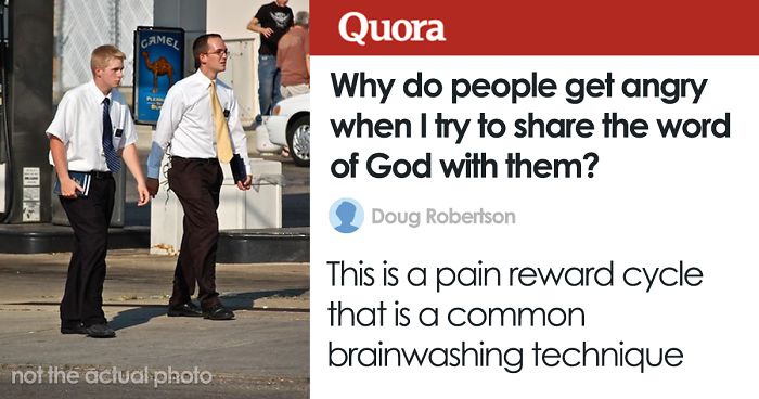 Person Asks Why People Don’t Like Their ‘Word Of God’, Gets To Learn They’re Being Brainwashed