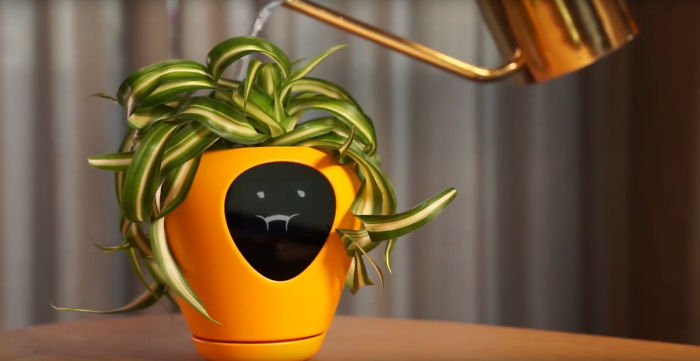 This Planter Turns Your Plants Into Tamagotchi-Like Pets