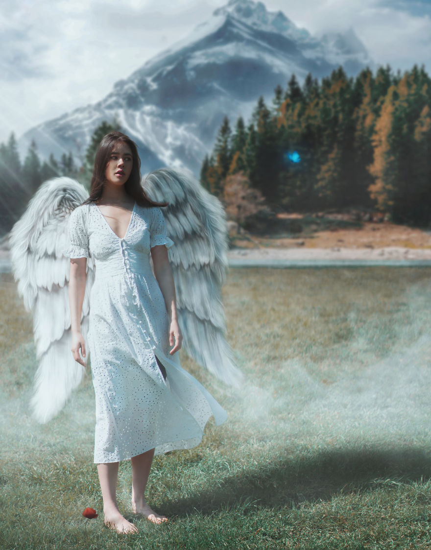 Ethereal Photoshop Manipulations Inspired By Renaissance Art.