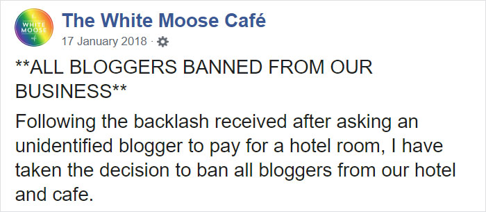 Angry Hotel Owner's Response Refusing Influencer Free Accommodation Goes Viral
