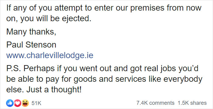 Angry Hotel Owner's Response Refusing Influencer Free Accommodation Goes Viral