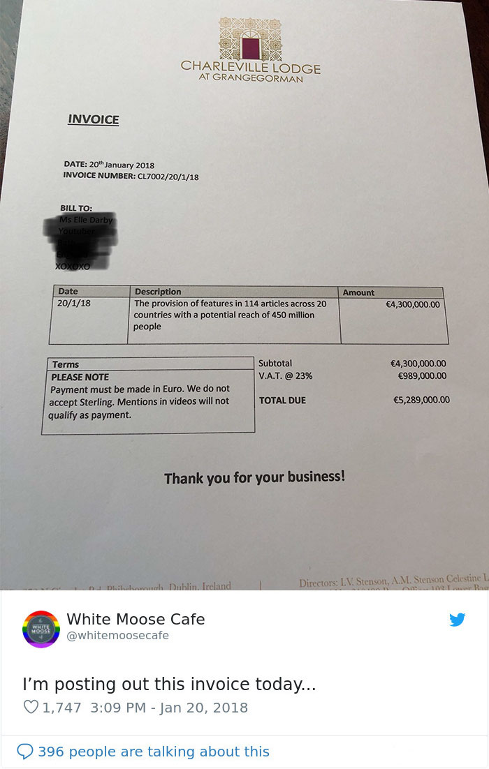 Angry Hotel Owner's Response Refusing Influencer Free Accommodation Goes Viral