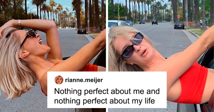 Influencer Exposes The Truth Behind Those ‘Perfect’ Instagram Photos With Her 30 Side-By-Side Pics