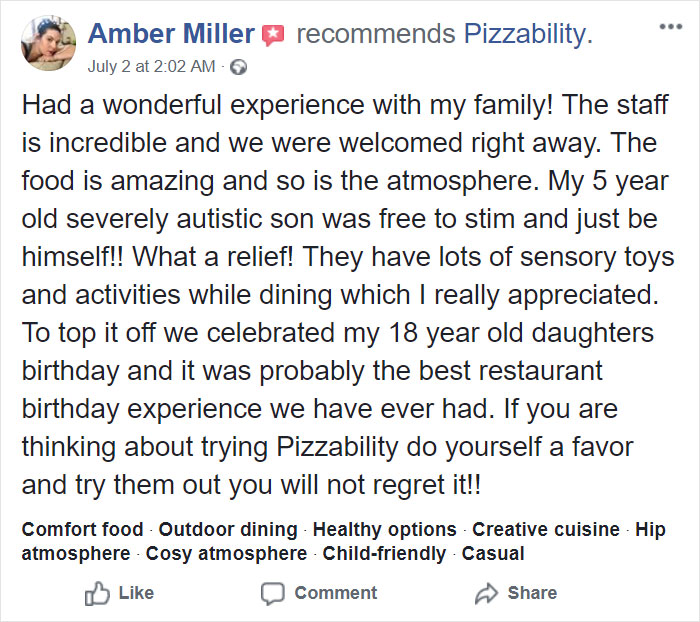 People Make Fun Of Special Needs Workers At Pizzability, Heartbroken Woman Asks People For Help