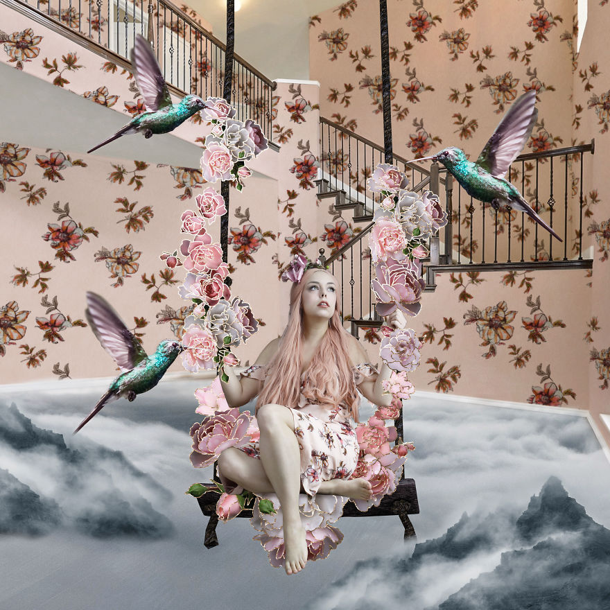 Wallflower : A Series Of Composite Images I Created To Explore Perceptions Of Self. Wallflower : A Series Of Composite Images I Created To Explore Perceptions Of Self.