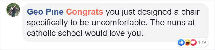 Feminist Designs A Chair That Prevents Manspreading, Wins A Design Award Feminist Designs A Chair That Prevents Manspreading, Wins A Design Award