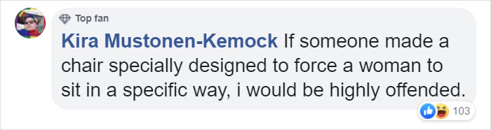 Feminist Designs A Chair That Prevents Manspreading, Wins A Design Award Feminist Designs A Chair That Prevents Manspreading, Wins A Design Award