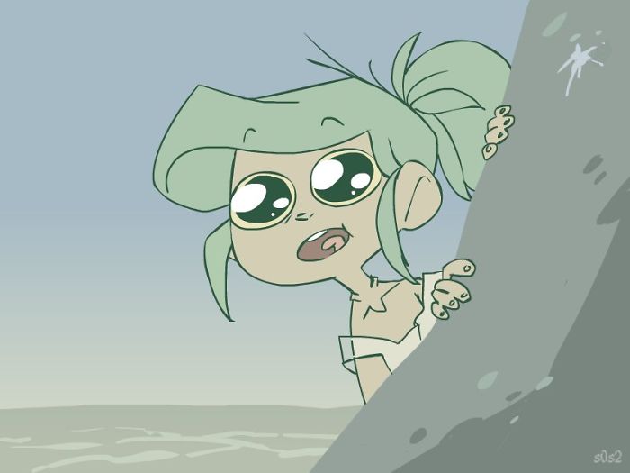 Artist Imagines A Little Mermaid Living In The XXI Century And It's Depressing