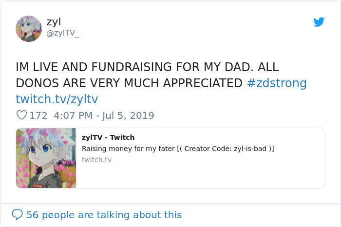 This Kid Is Streaming Fortnite For Over 10 Hours A Day To Raise Money For His Dad's Cancer Treatment This Kid Is Streaming Fortnite For Over 10 Hours A Day To Raise Money For His Dad's Cancer Treatment