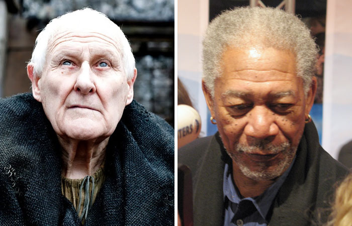 Morgan Freeman As Aemon Targaryen