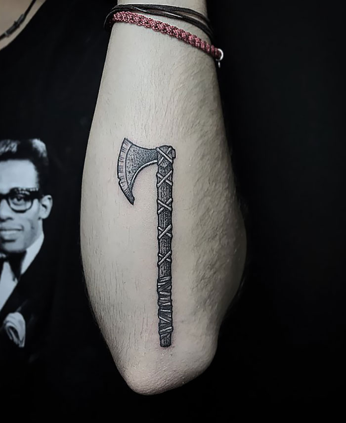 Viking Axe Tattoo