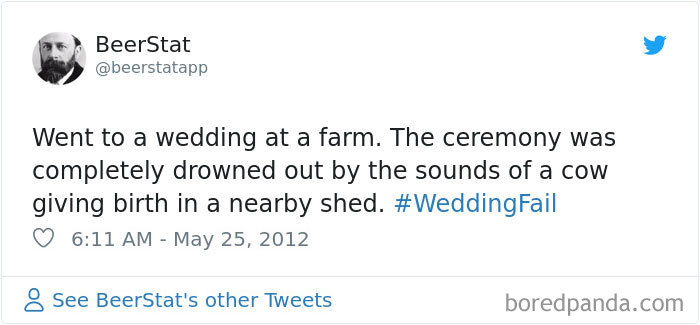 Wedding Fail